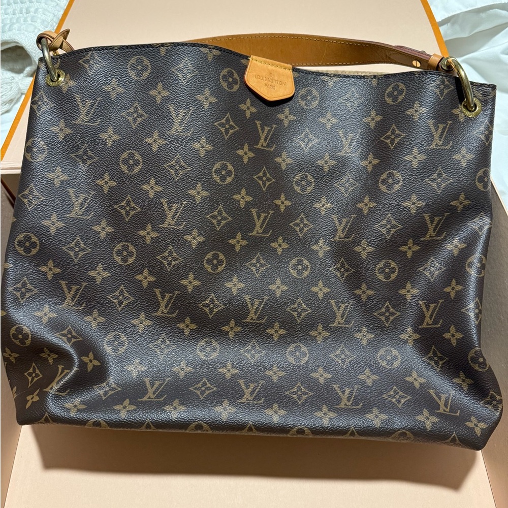 Louis Vuitton Monogram Brown Tote Bag
